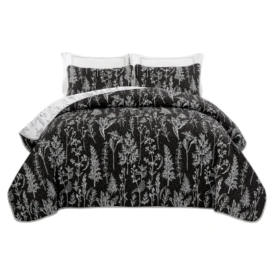 Lunoroey Botanic Flowers Branches Lightweight Bedspread
