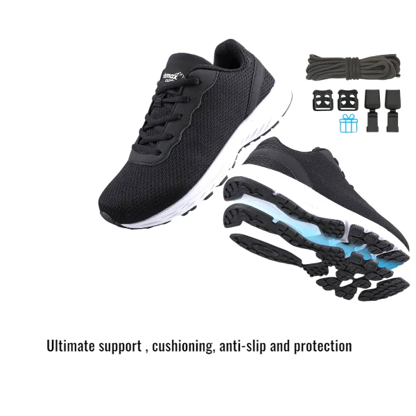 Knixmax Outdoor Wide Fit Trainers for Men