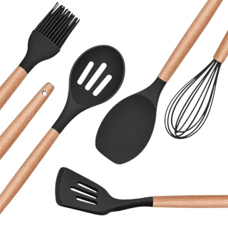 Herogo 12 Piece Silicone Utensil Set With Holder