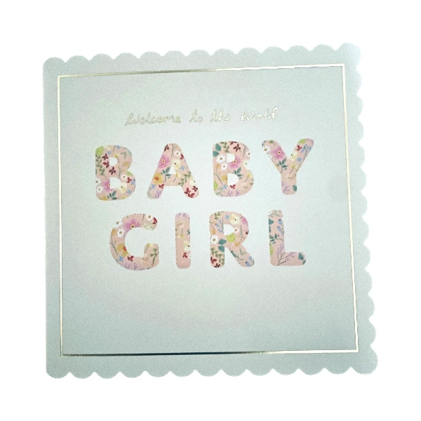 Baby Boy & Girl Greeting Card Set
