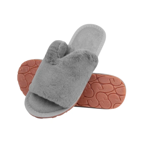 Women Fluffy Slip-on indoor Slippers 