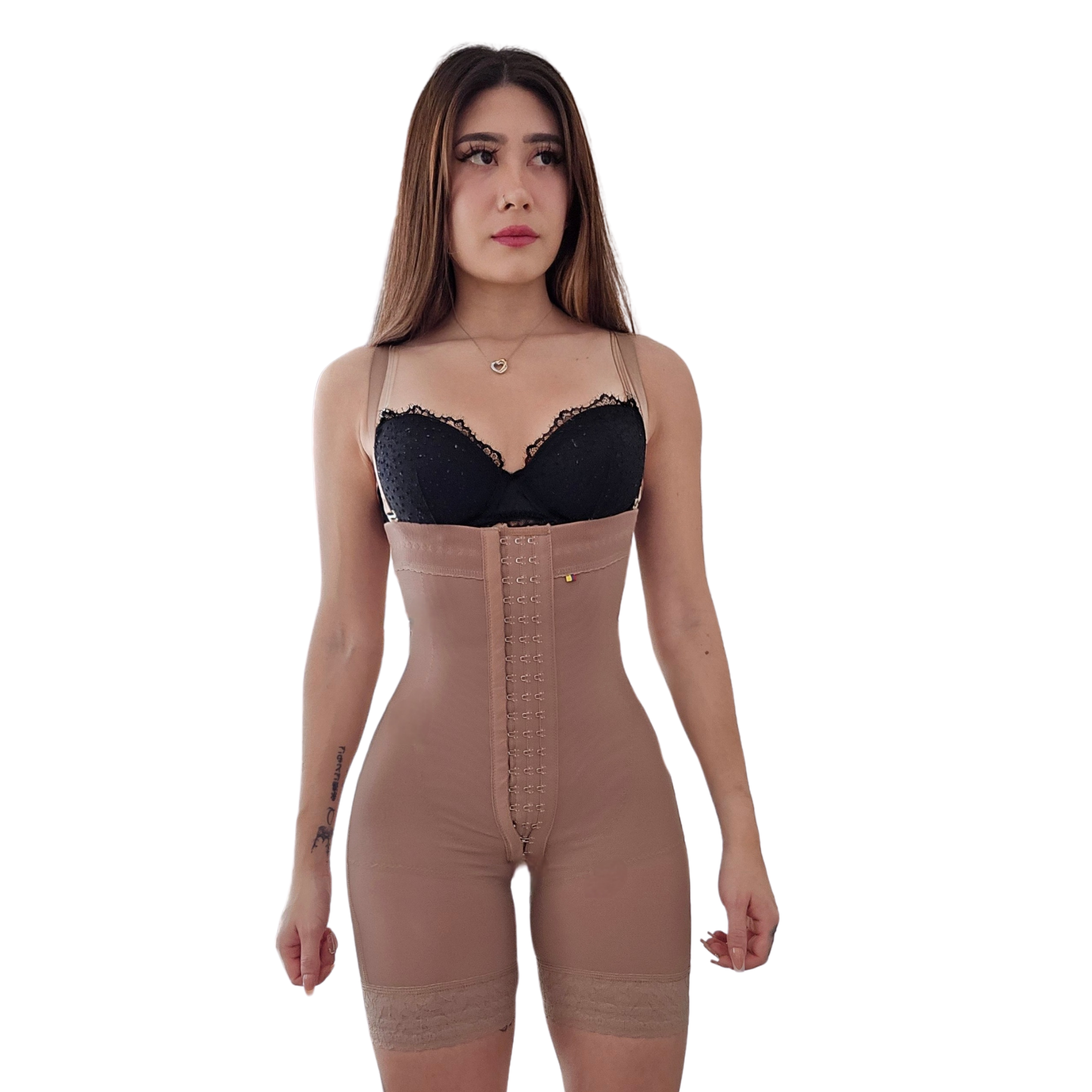 Fajas Colombianas Shapewear for Women Tummy Control Postpartum Body Shaper Butt Lifting Bodysuit Strapless