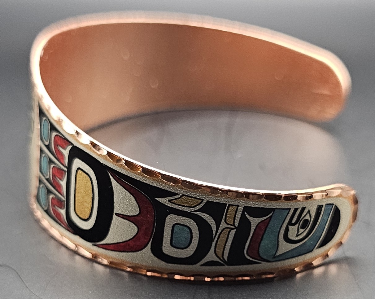 Copper Butterfly Cuff Bracelet