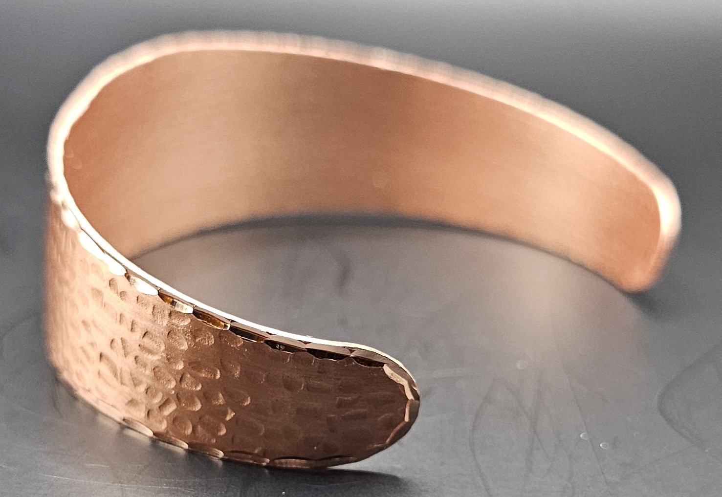 Hammered Copper Bracelet