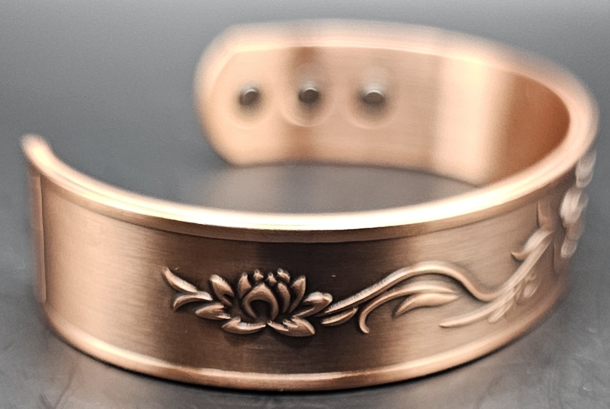 Copper Om Bracelet