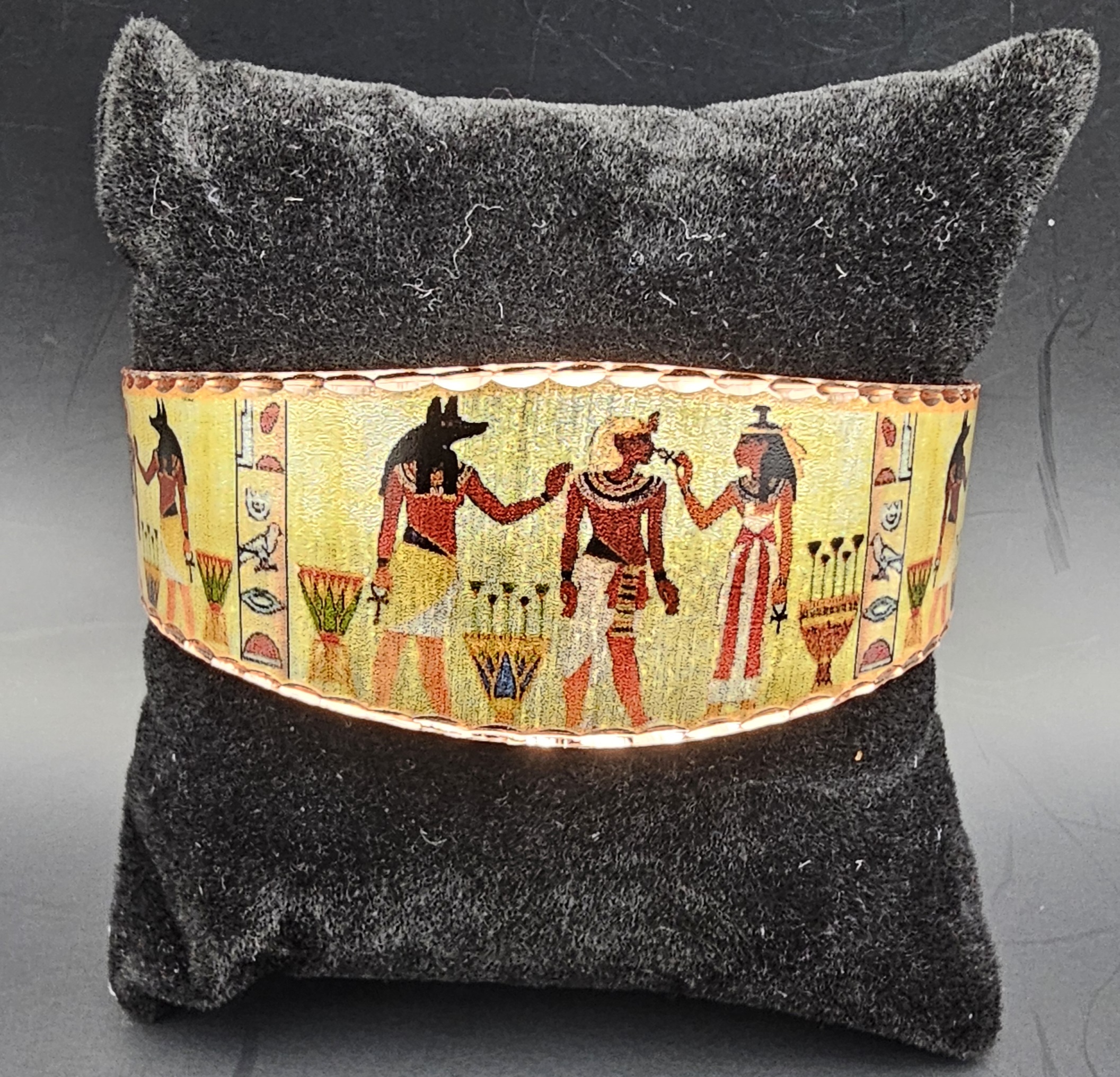 Egyptian-Themed Decorative Bracelet