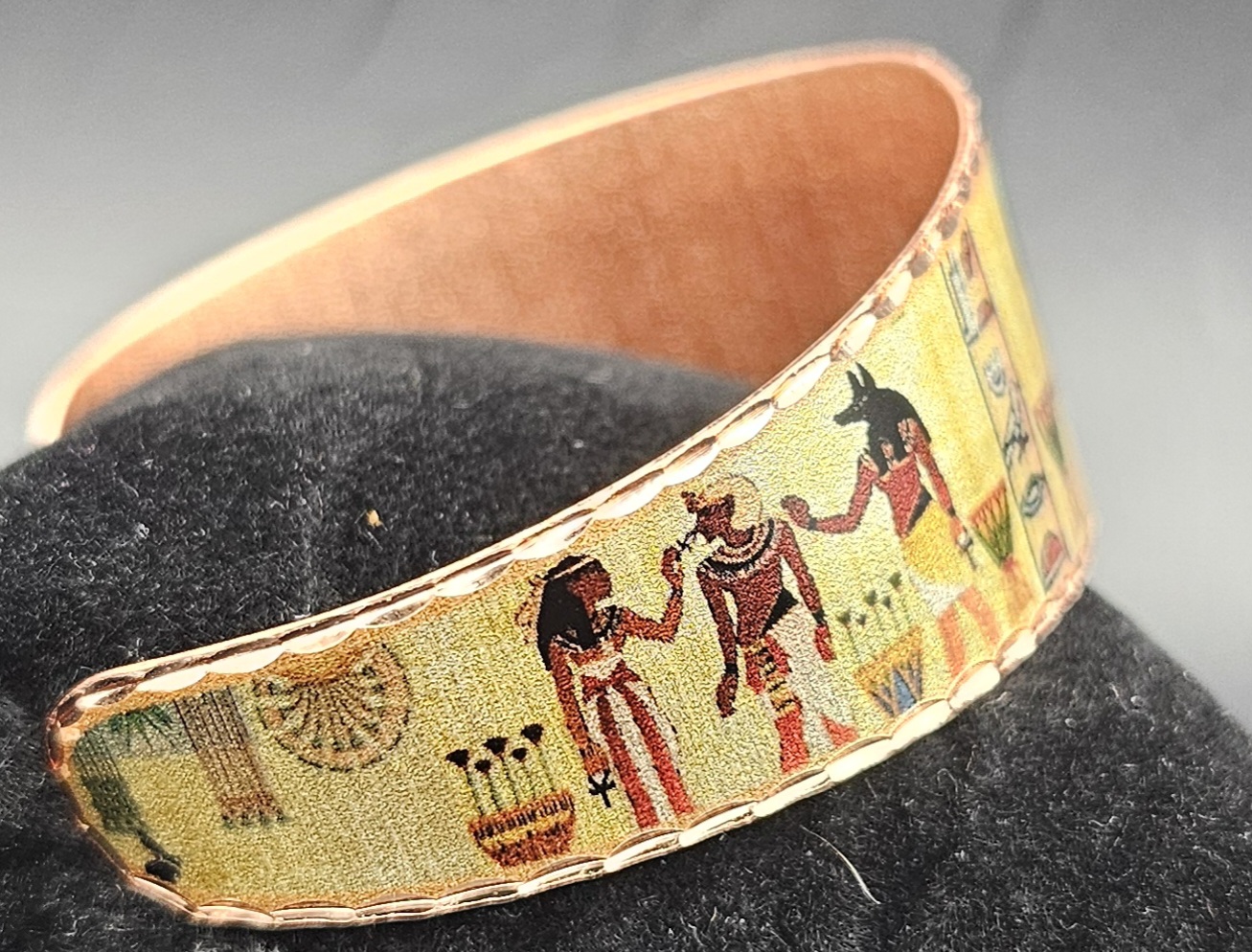 Egyptian-Themed Decorative Bracelet