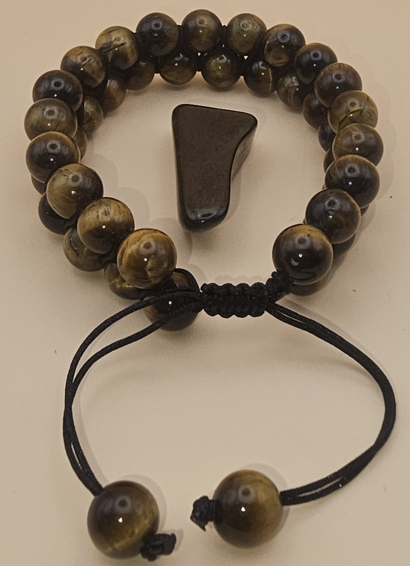 Adjustable Tigers eye bracelet