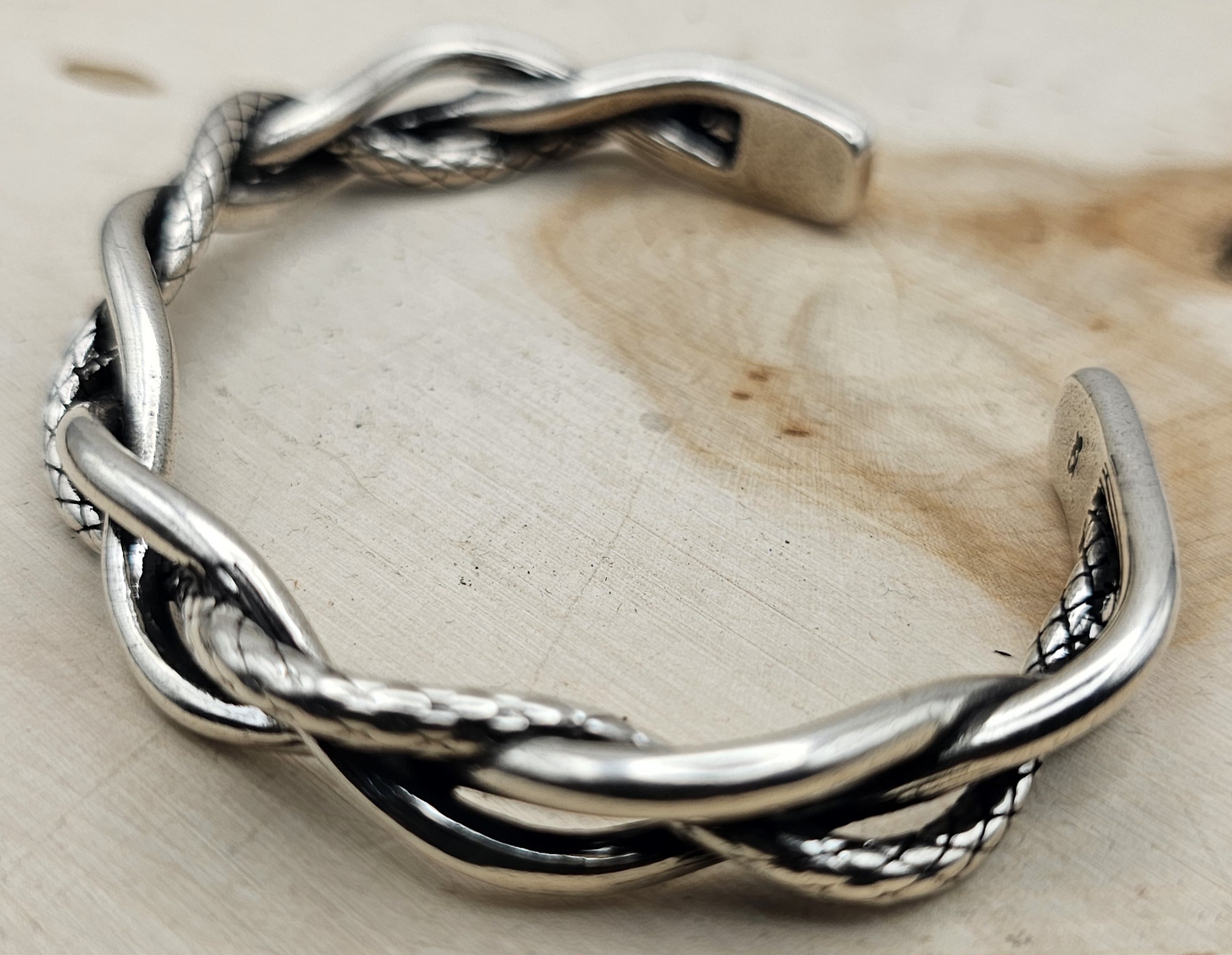 Braided Sterling Silver Bracelet