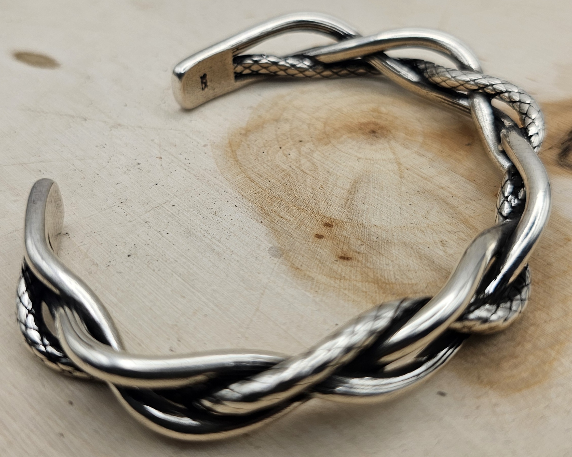 Braided Sterling Silver Bracelet