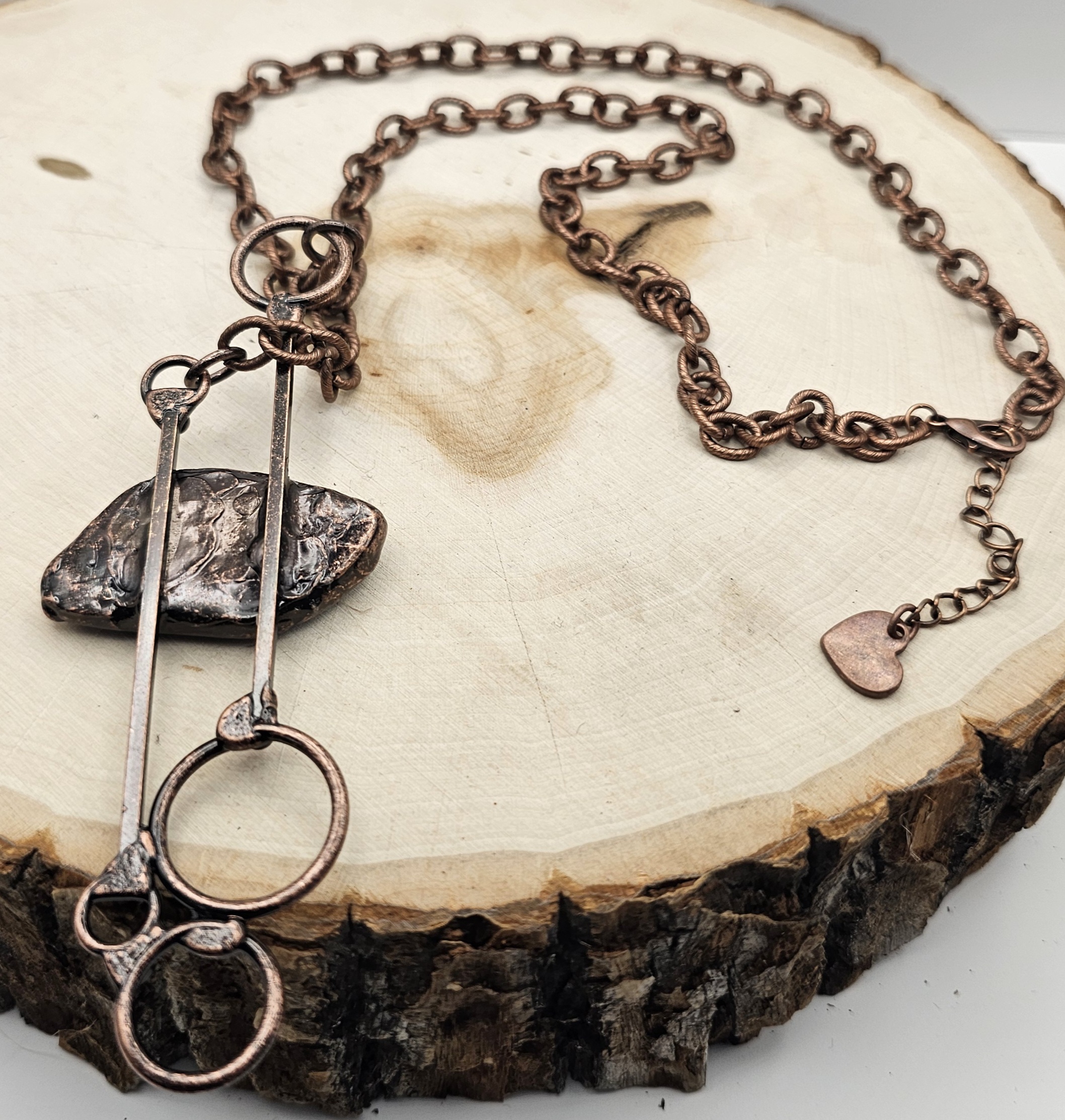 Handcrafted Copper Labradorite Necklace