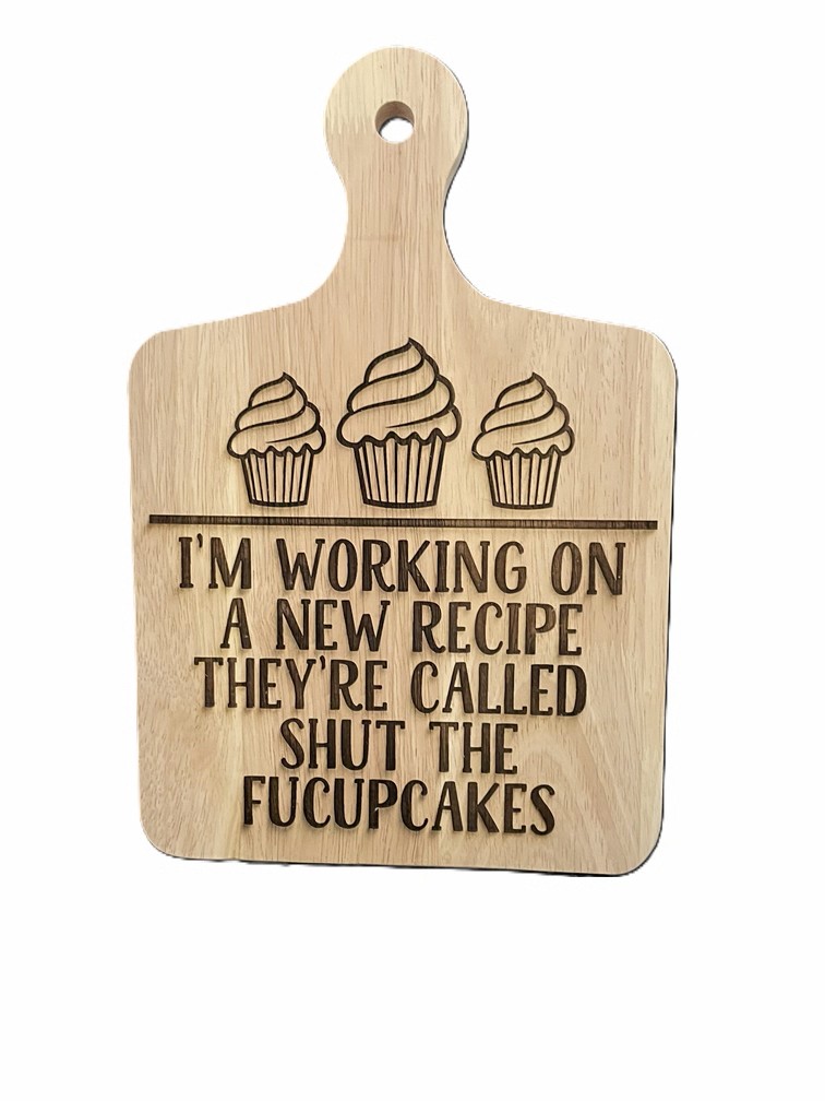 Engraved Wooden Cutting Board