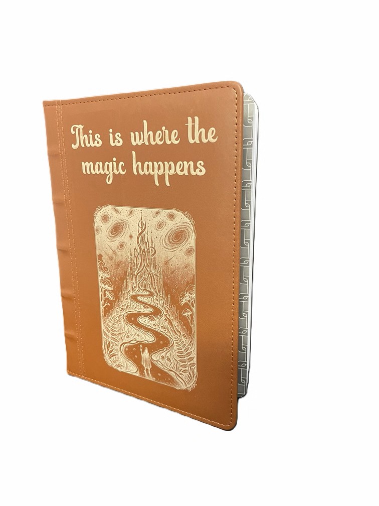 Engraved Leather Journal