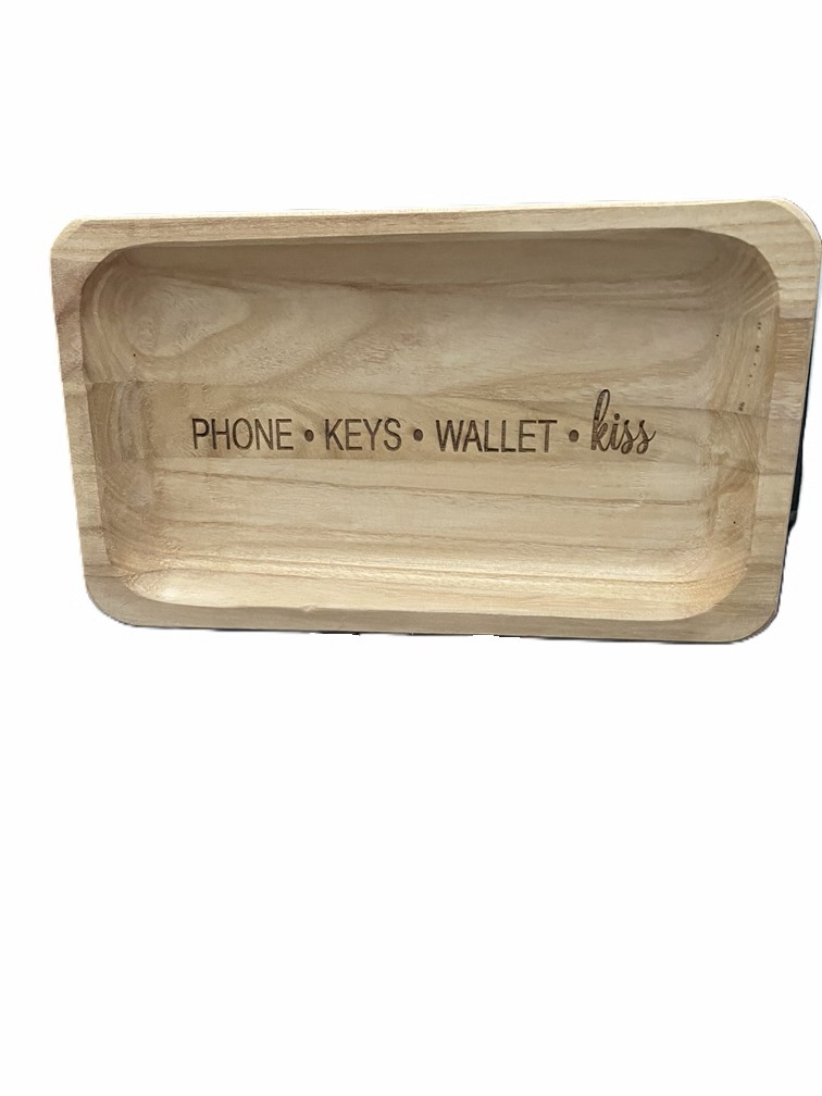 Wooden Catch-All Tray