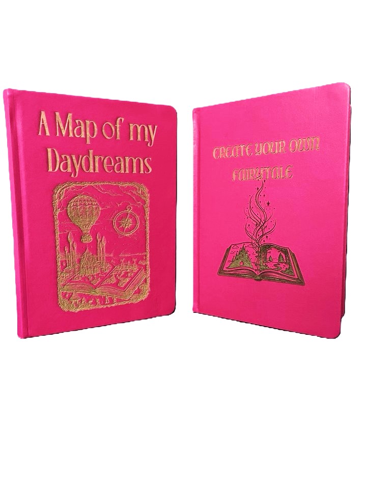 Engraved Pink Diary