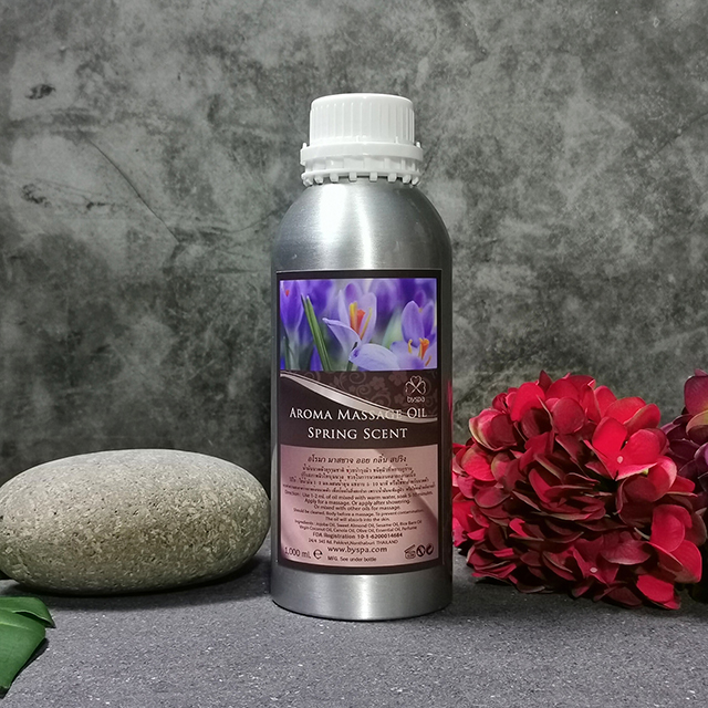 Aroma massage Oil Spring น้ำมันนวดตัวอโรมา กลิ่น สปริง