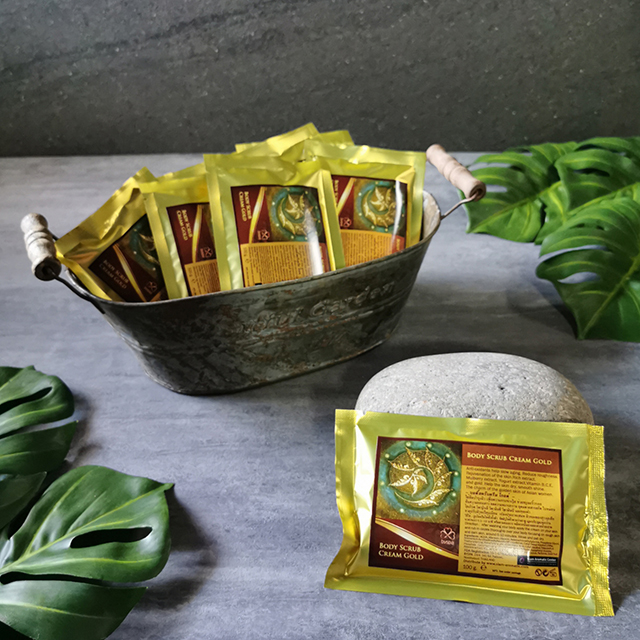 Body Scrub Cream Gold บอดี้สครับ ครีม โกลด์ (ครีมขัดตัวทอง)