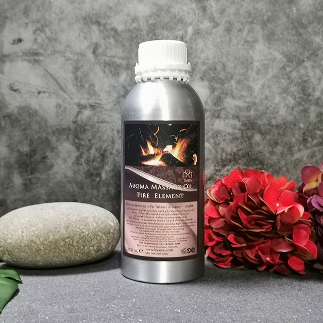 Aroma massage Oil Fire Element น้ำมันนวดตัวอโรมา กลิ่น ไฟเออร์ อีเลเมนท์ (ธาตุไฟ)