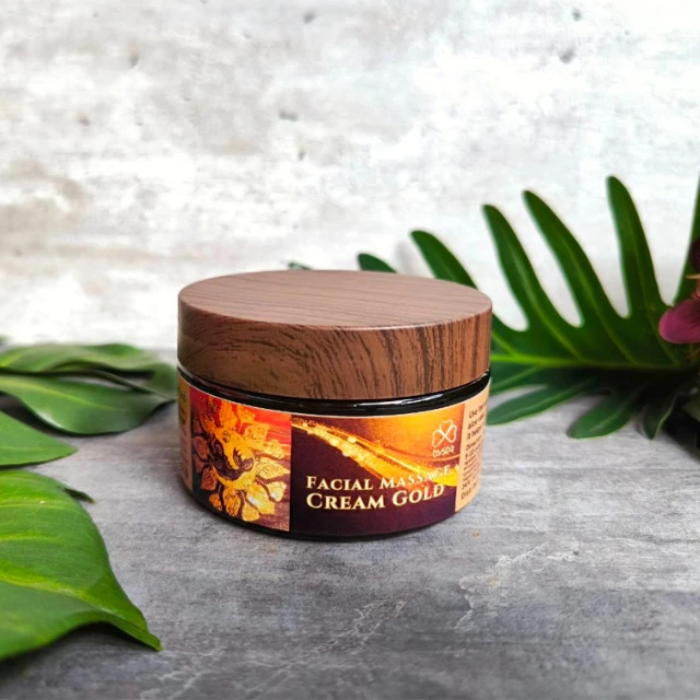 FACIAL MASSAGE CREAM GOLD เฟเชี่ยลมาสซาจ ครีม โกลด์ (ครีมนวดหน้าทอง)
