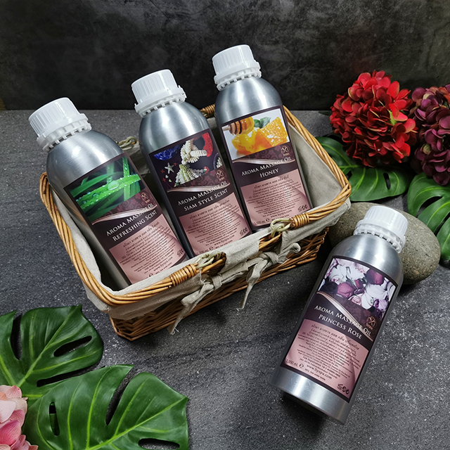 Aroma massage Oil Peppermint น้ำมันนวดตัวอโรมา กลิ่น เปปเปอร์มิืนท์