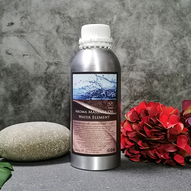 Aroma massage Oil Water Element น้ำมันนวดตัวอโรมา กลิ่น วอเตอร์ อีเลเมนท์ (ธาตุน้ำ)