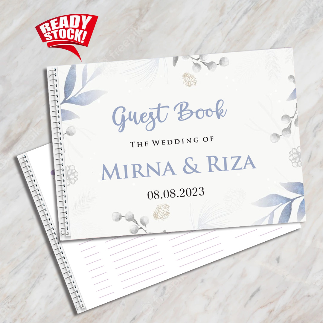 BUKU TAMU SOFTCOVER TANPA FOTO