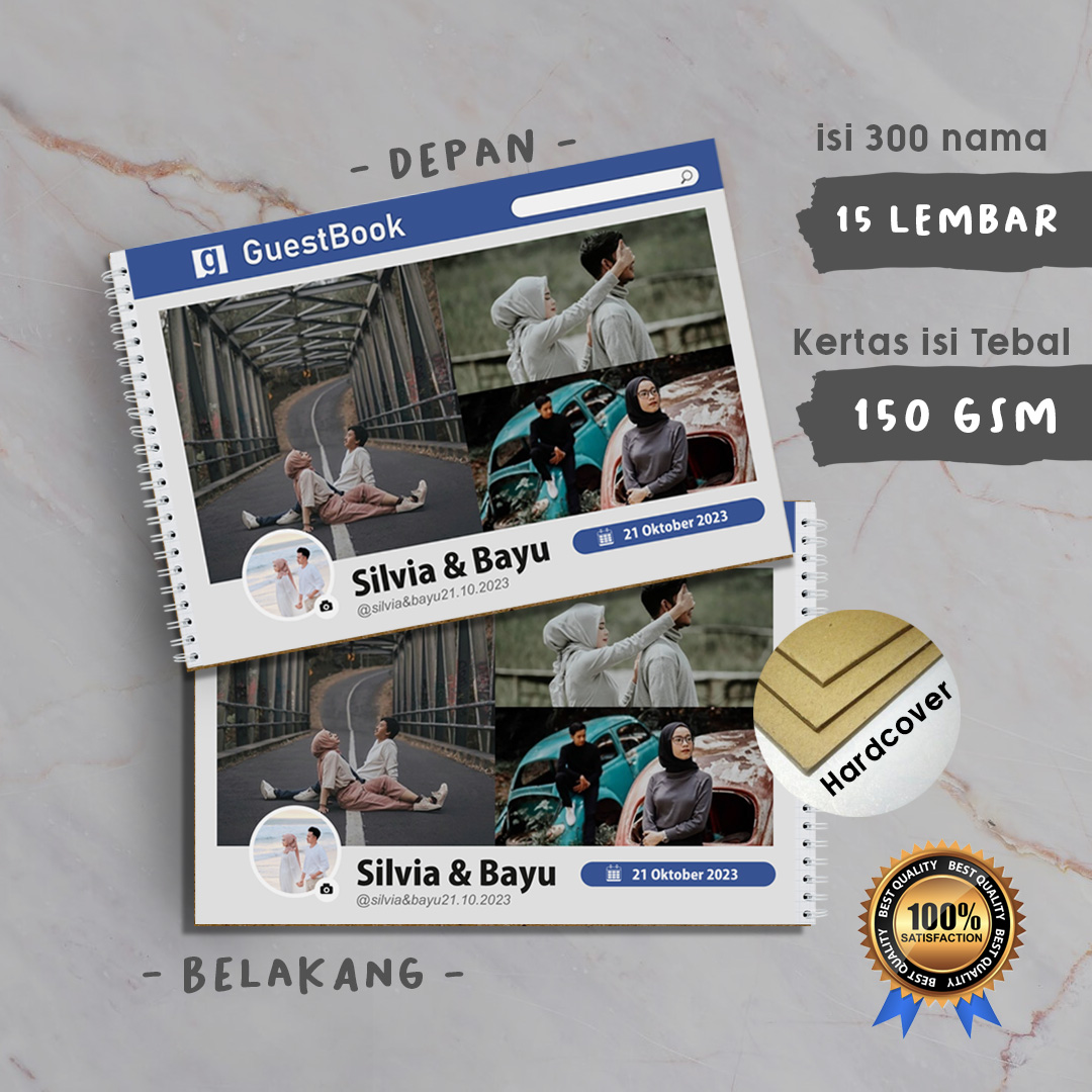 BUKU TAMU HARDCOVER