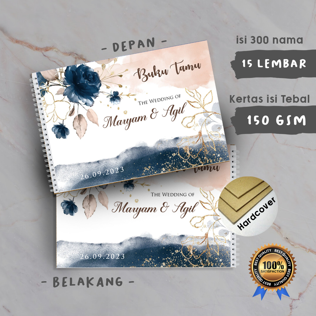 BUKU TAMU HARDCOVER