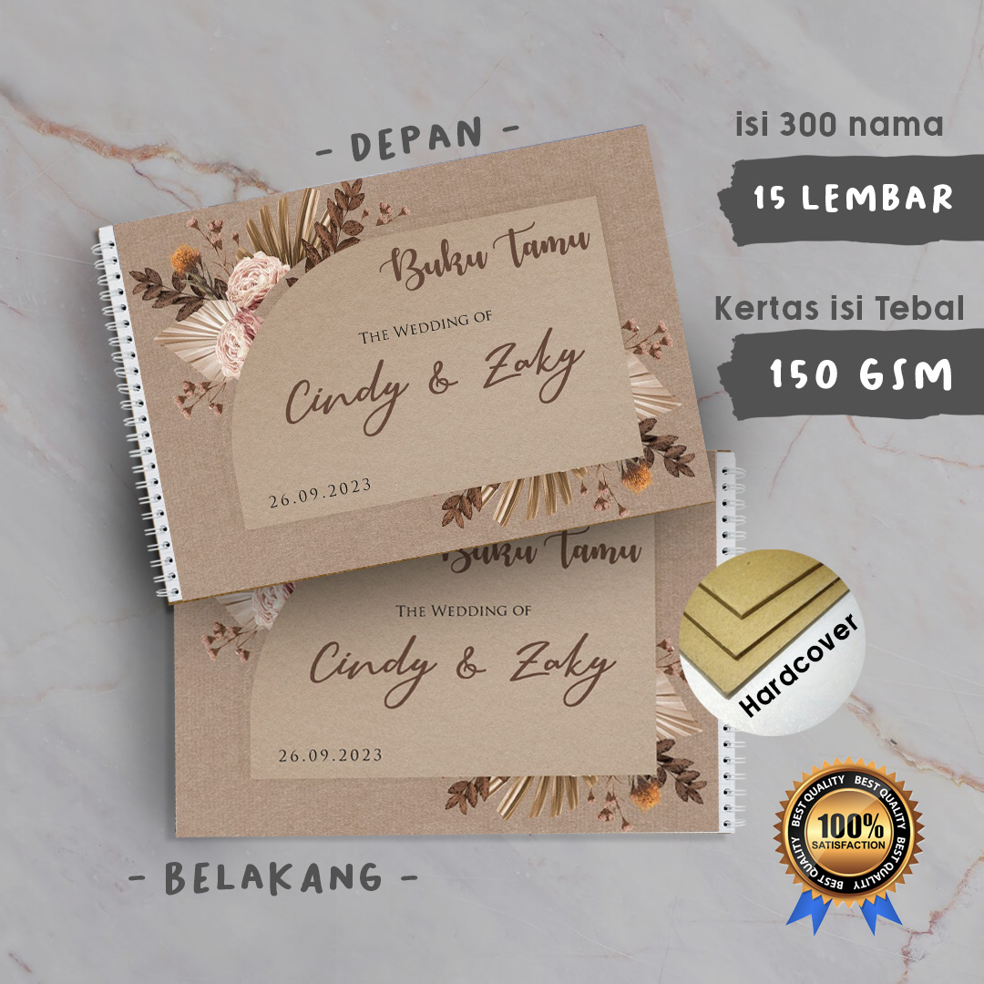 BUKU TAMU HARDCOVER