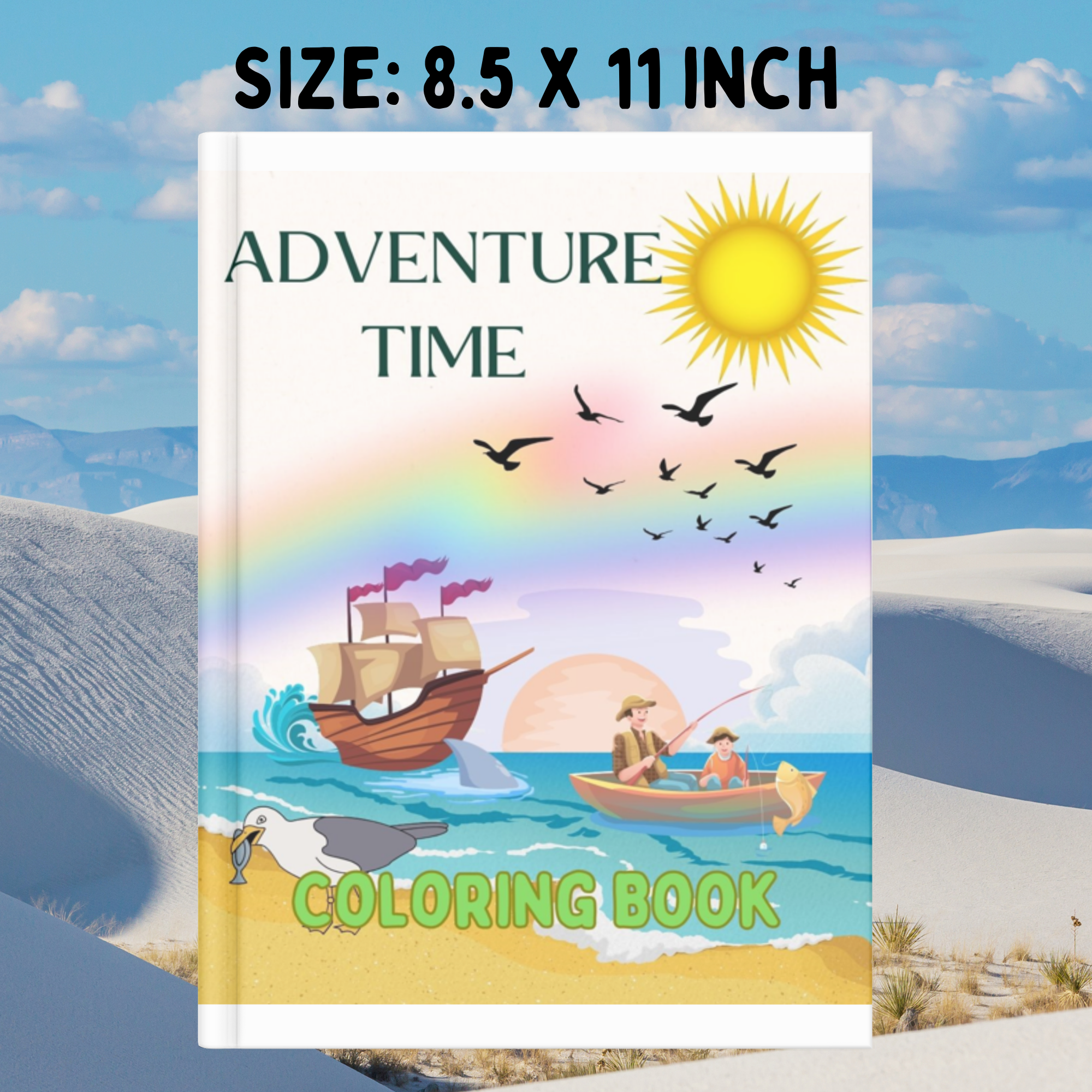 ADVENTURE TIME COLORING BOOK