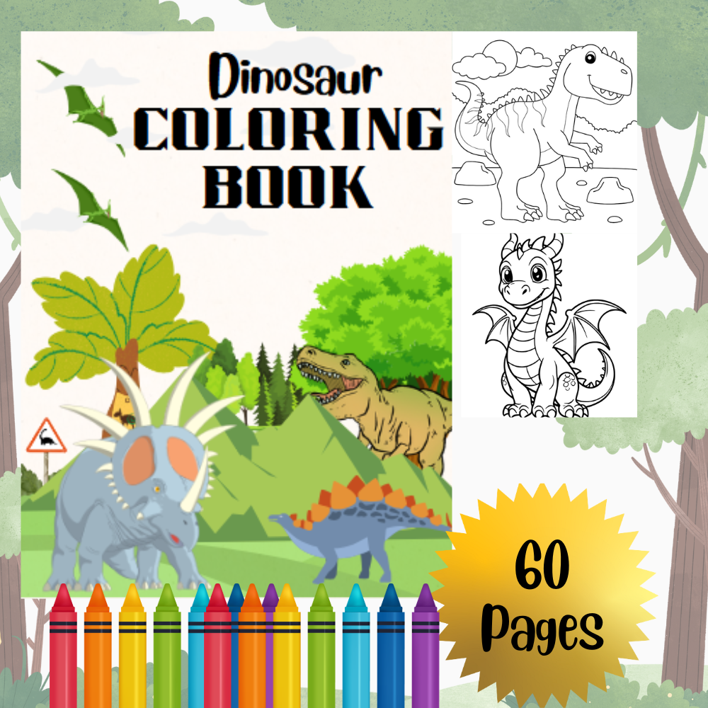 Dinosaur Coloring Book