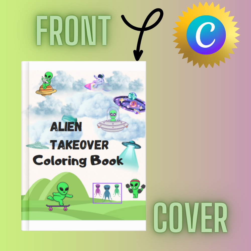 Alien Coloring Book