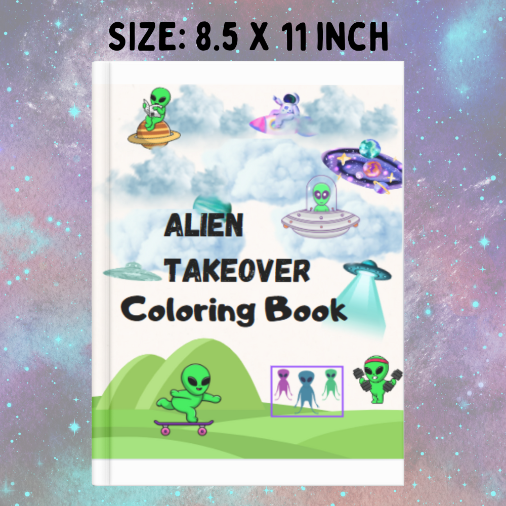 Alien Coloring Book