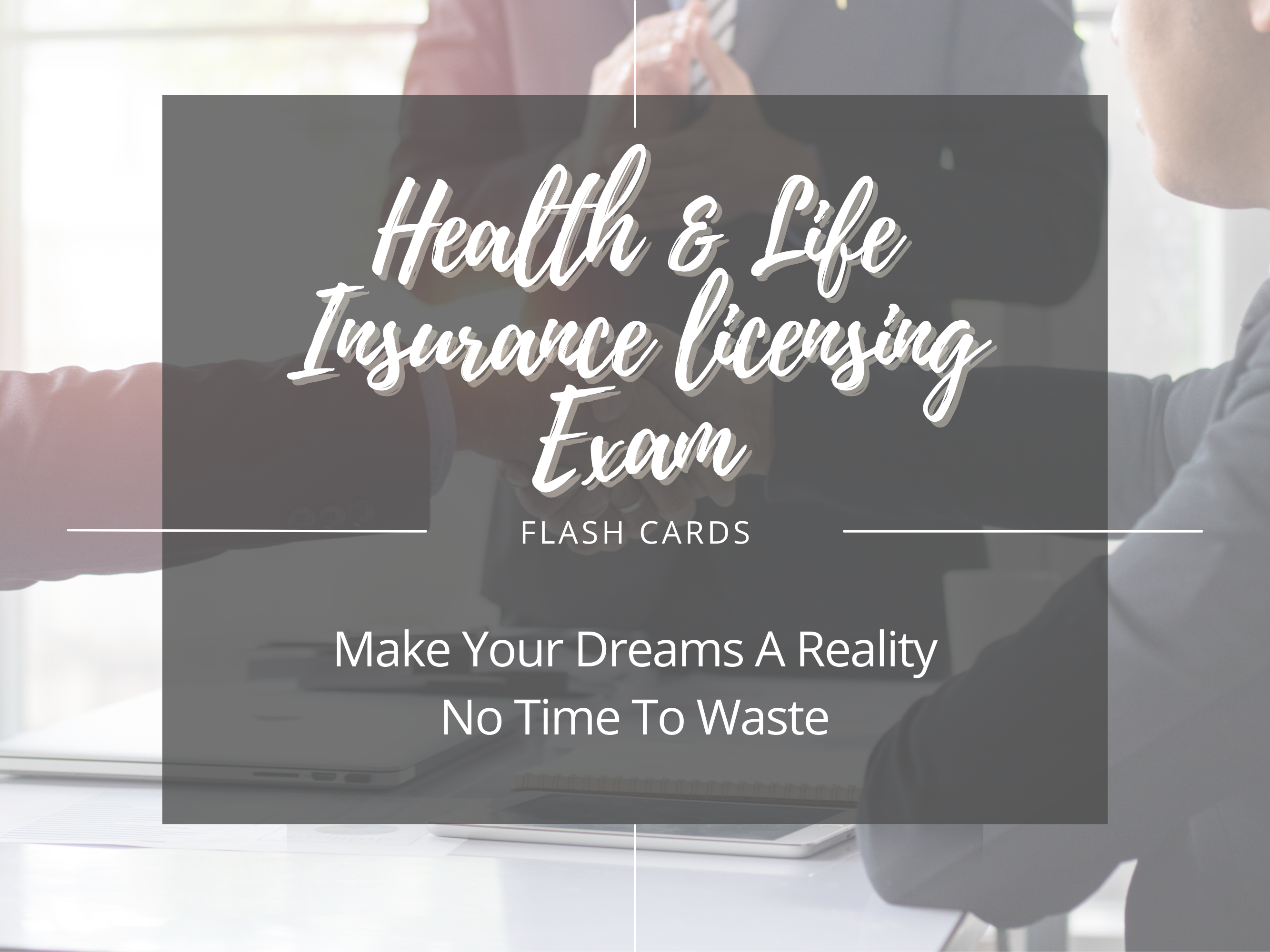 Health & Life Insurance License Flash Cards 