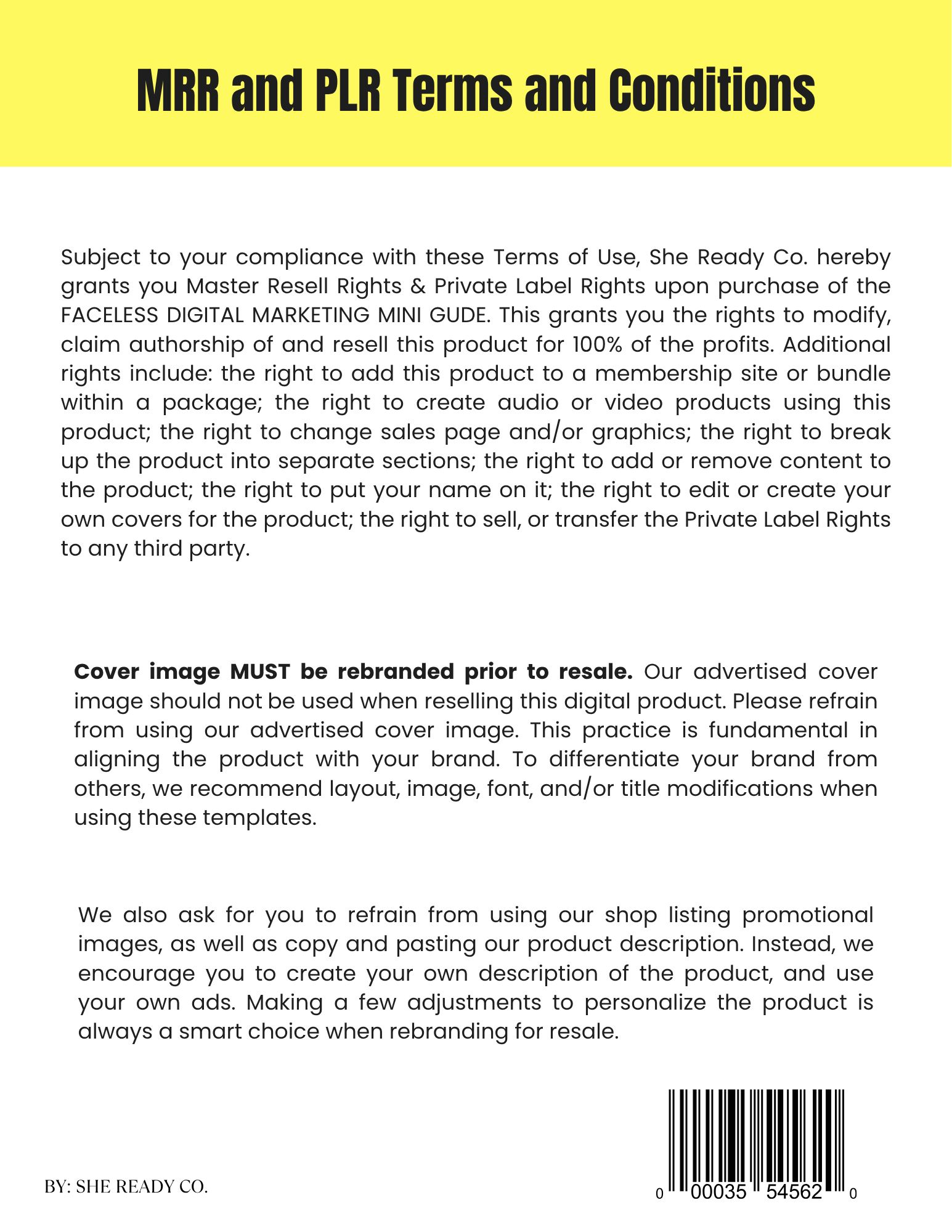 Marketing Faceless Content -Flip E-Book Sample
