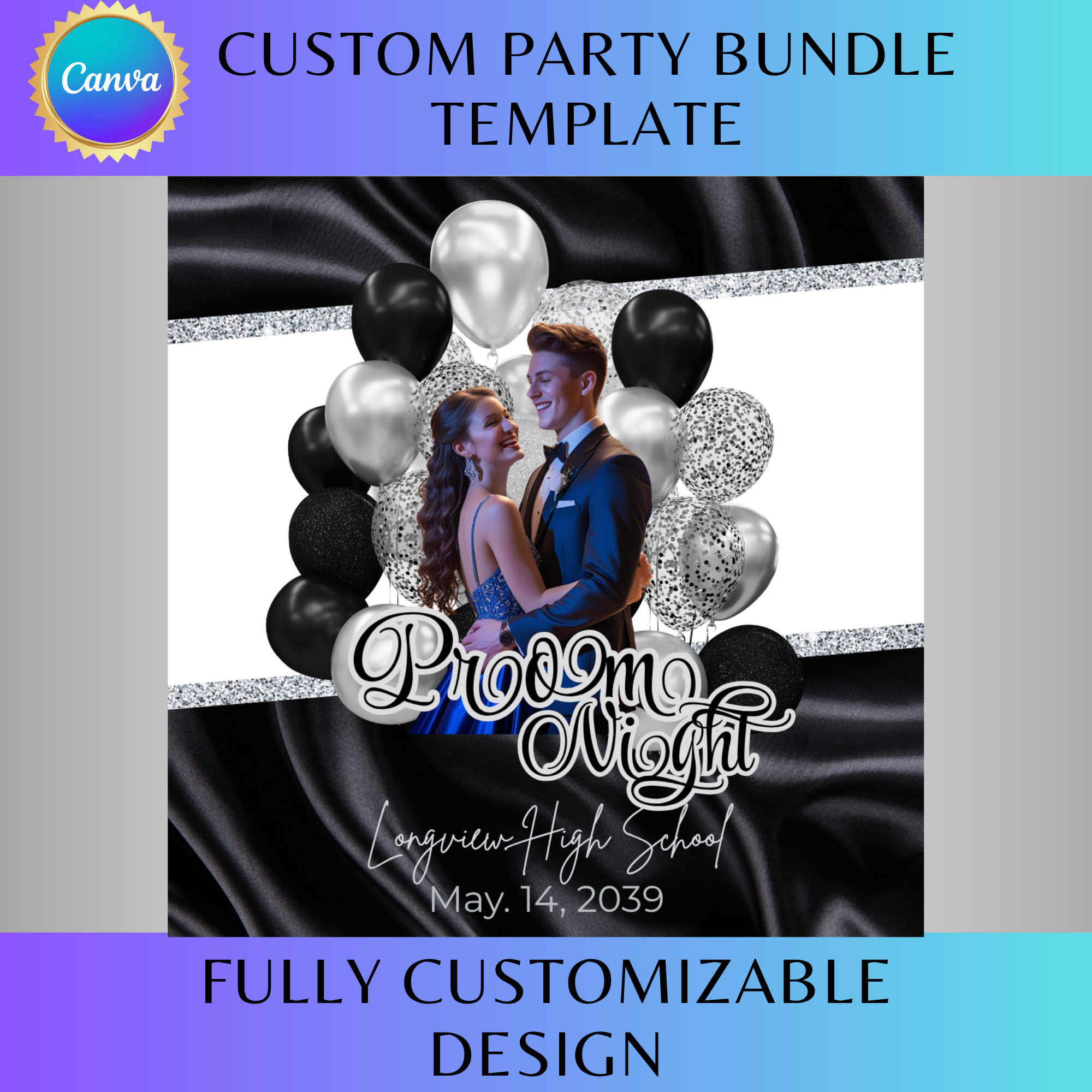 “Ultimate Party Vibes” Custom Bundle Template 