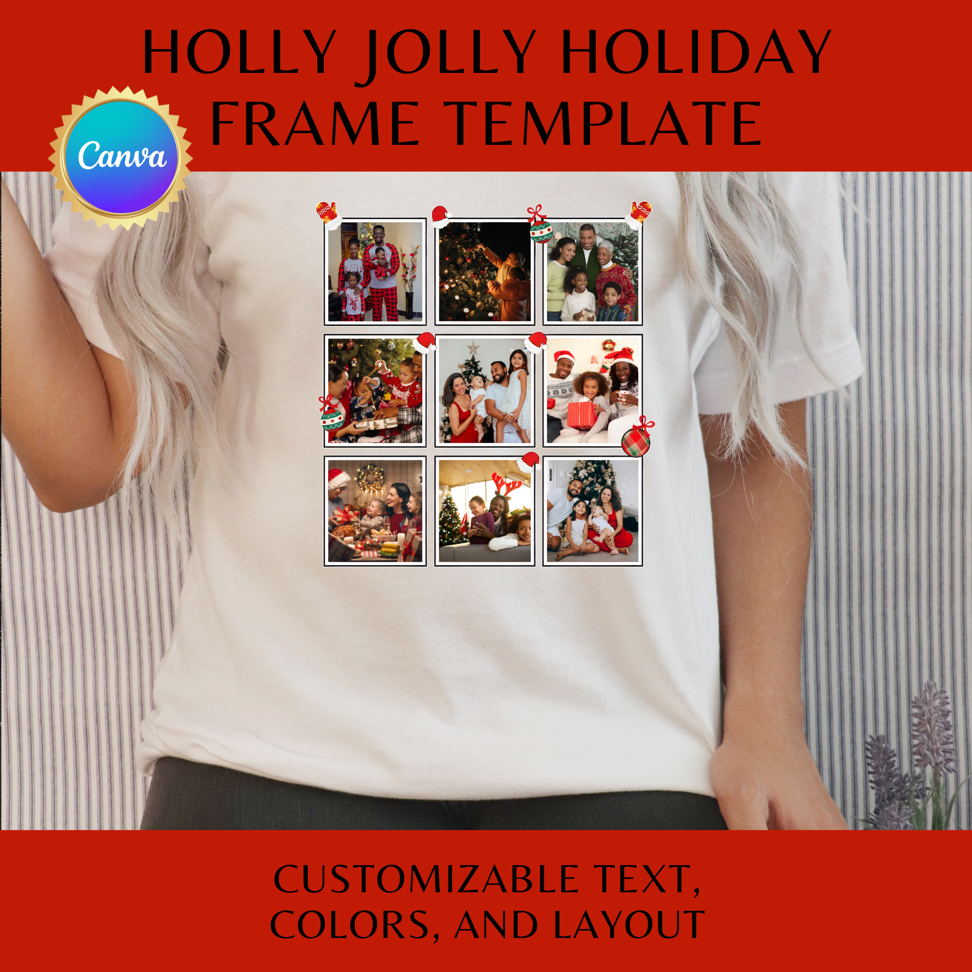  Holly Jolly Holiday Frame 