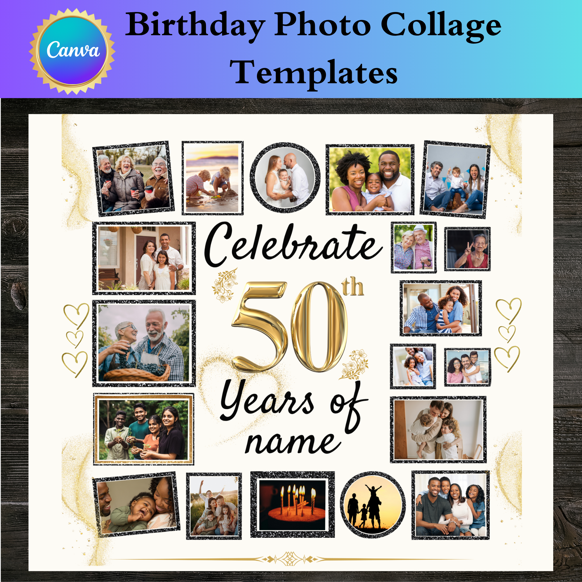 Birthday Memories Collage Frame
