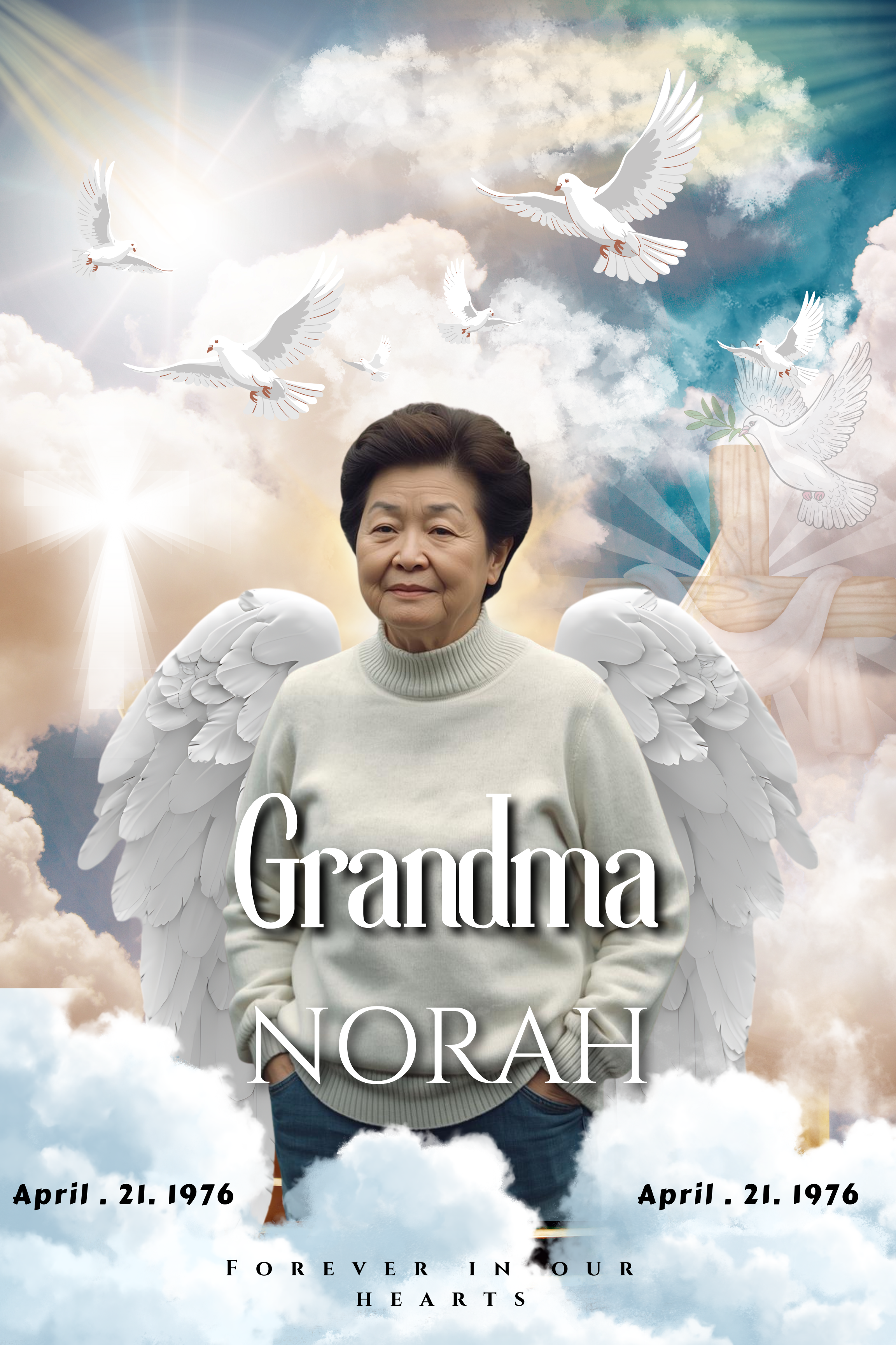 Memorial Grave Blanket 