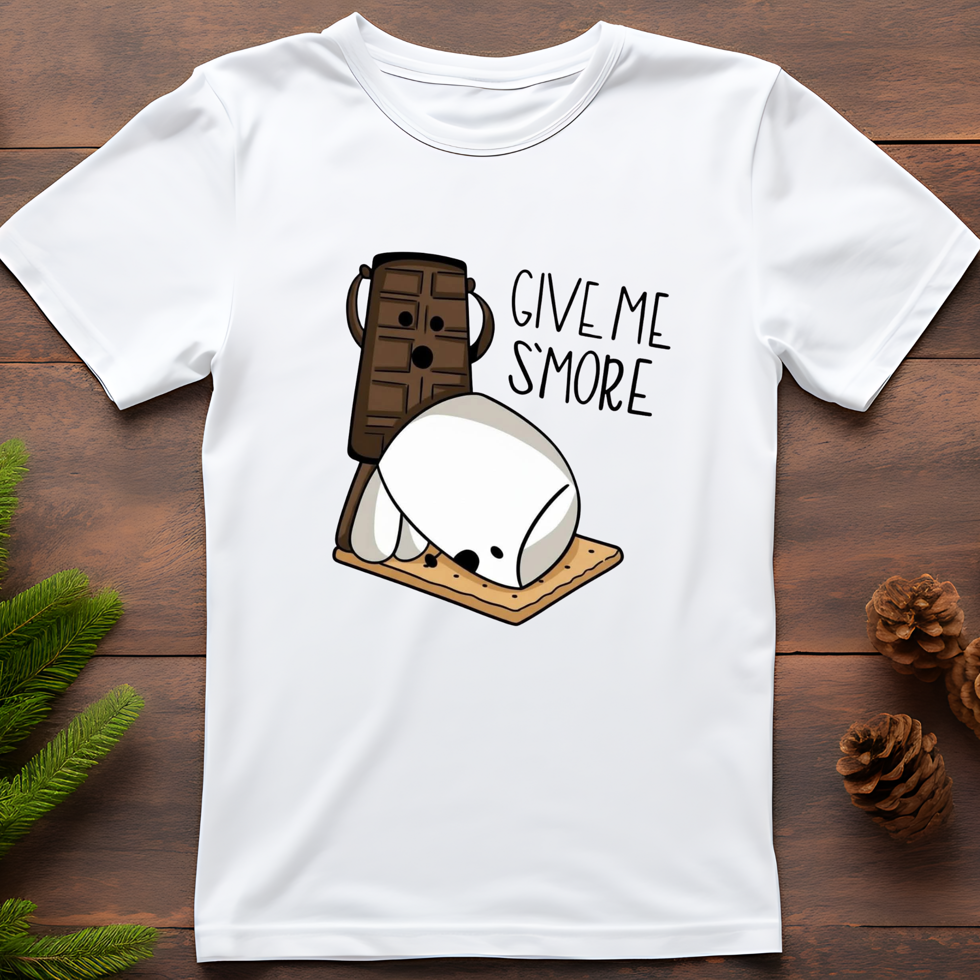 Give Me S’more 3D Illustration Clipart