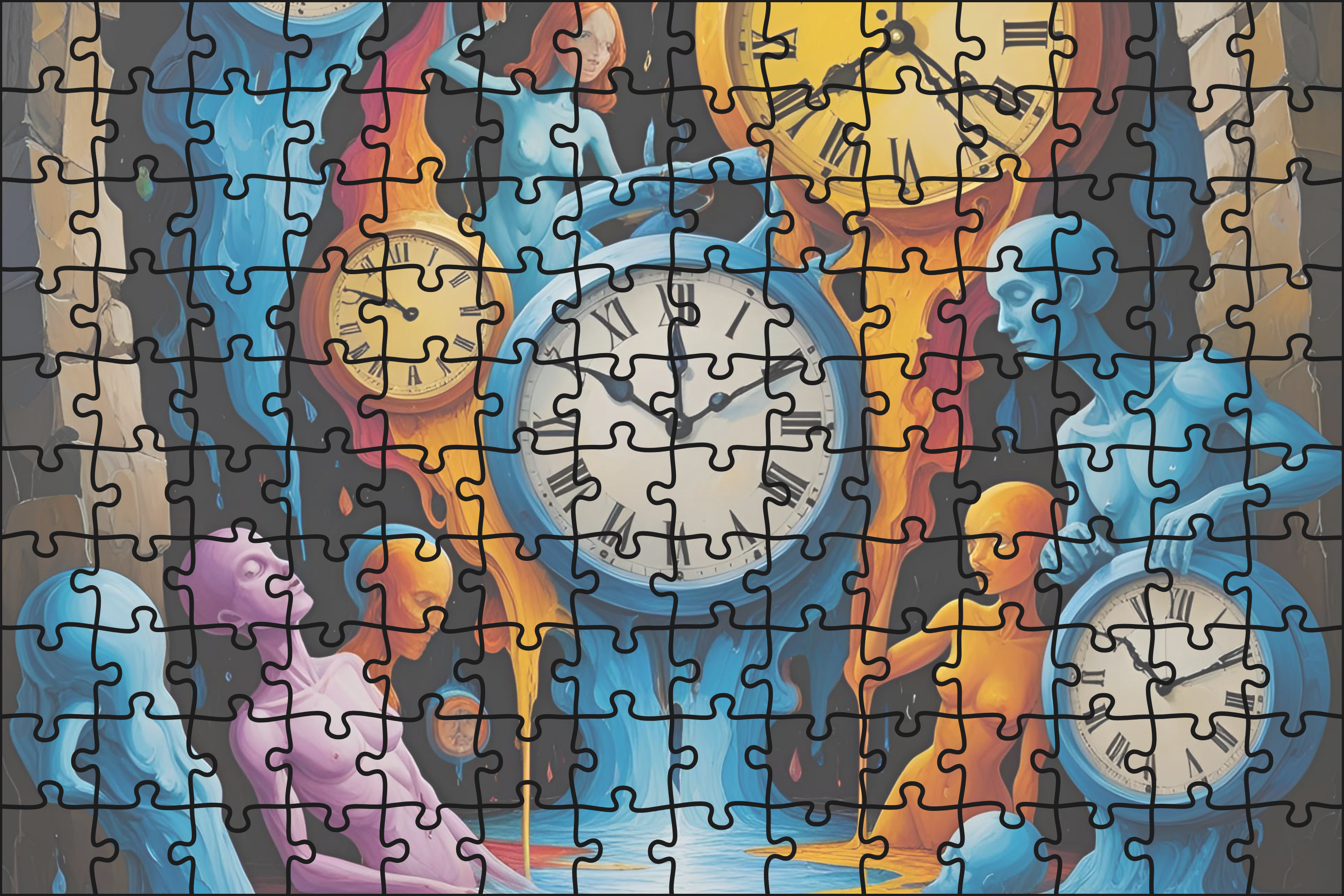 40 Drag & Drop Jigsaw Puzzle Templates – PLR