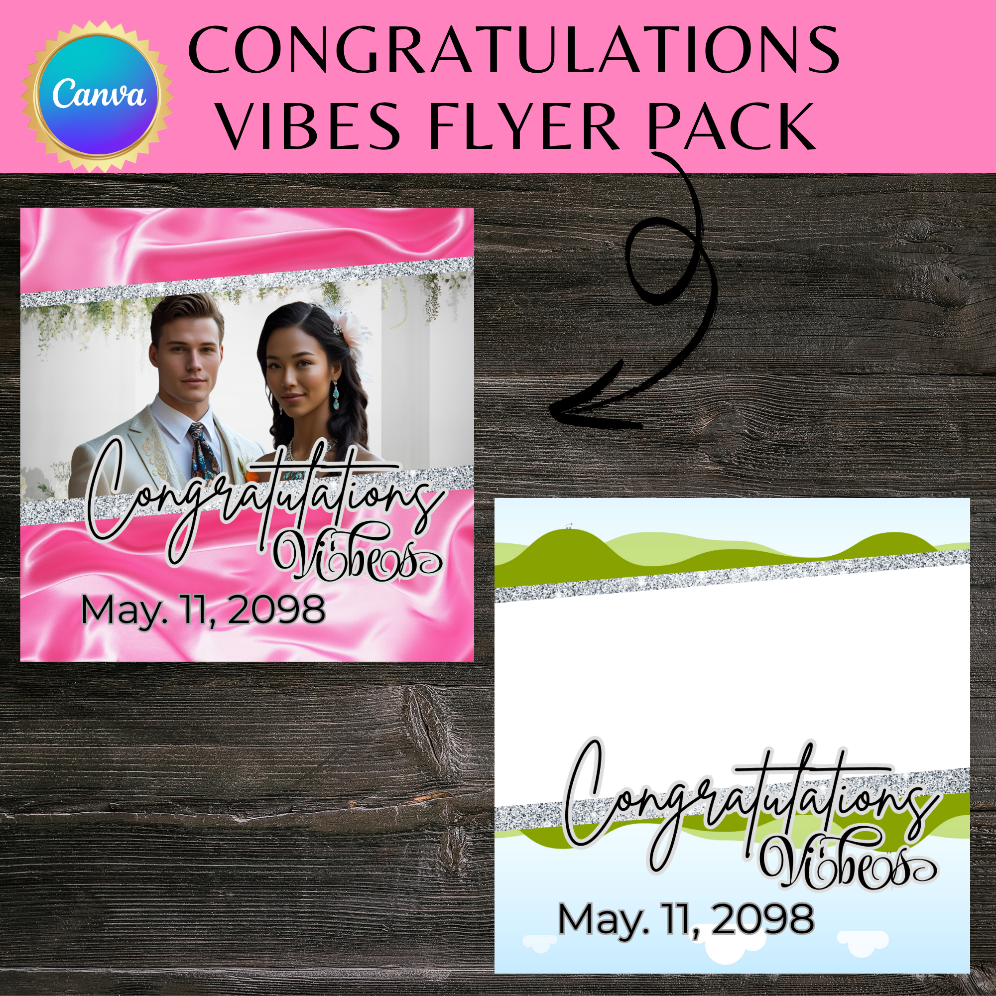Congratulations Vibes Flyer Pack 