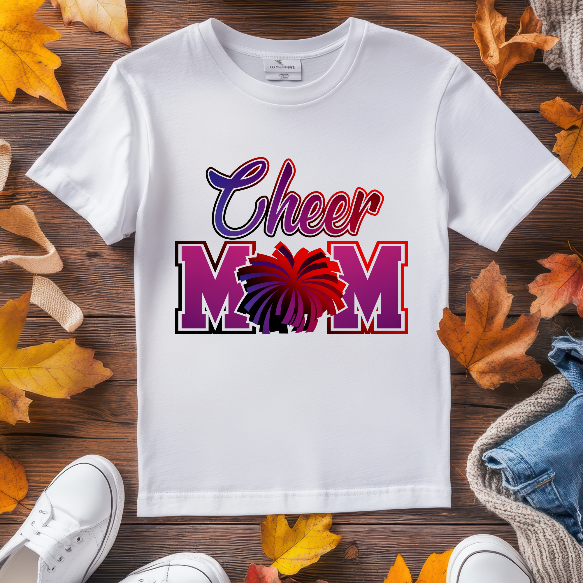 Cheer Mom Frame Template