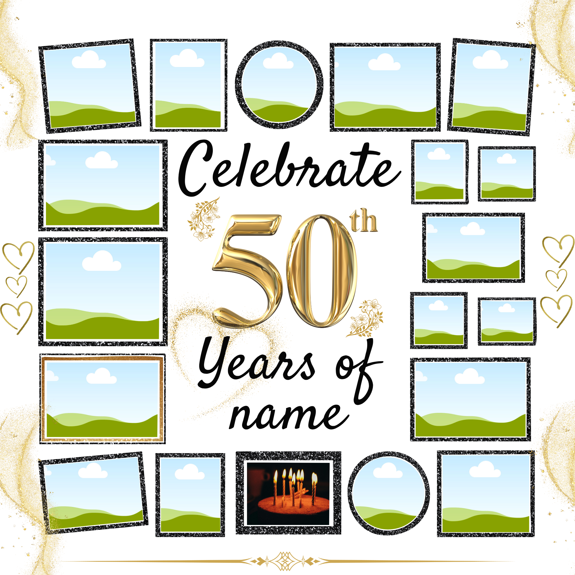  Birthday Memories Collage Frame