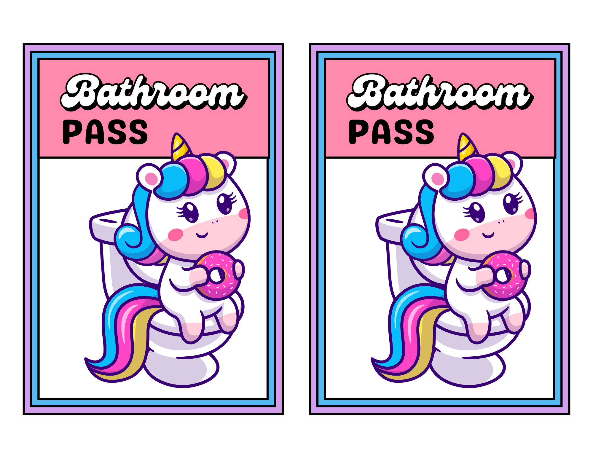 Classroom Control Hall Pass Set