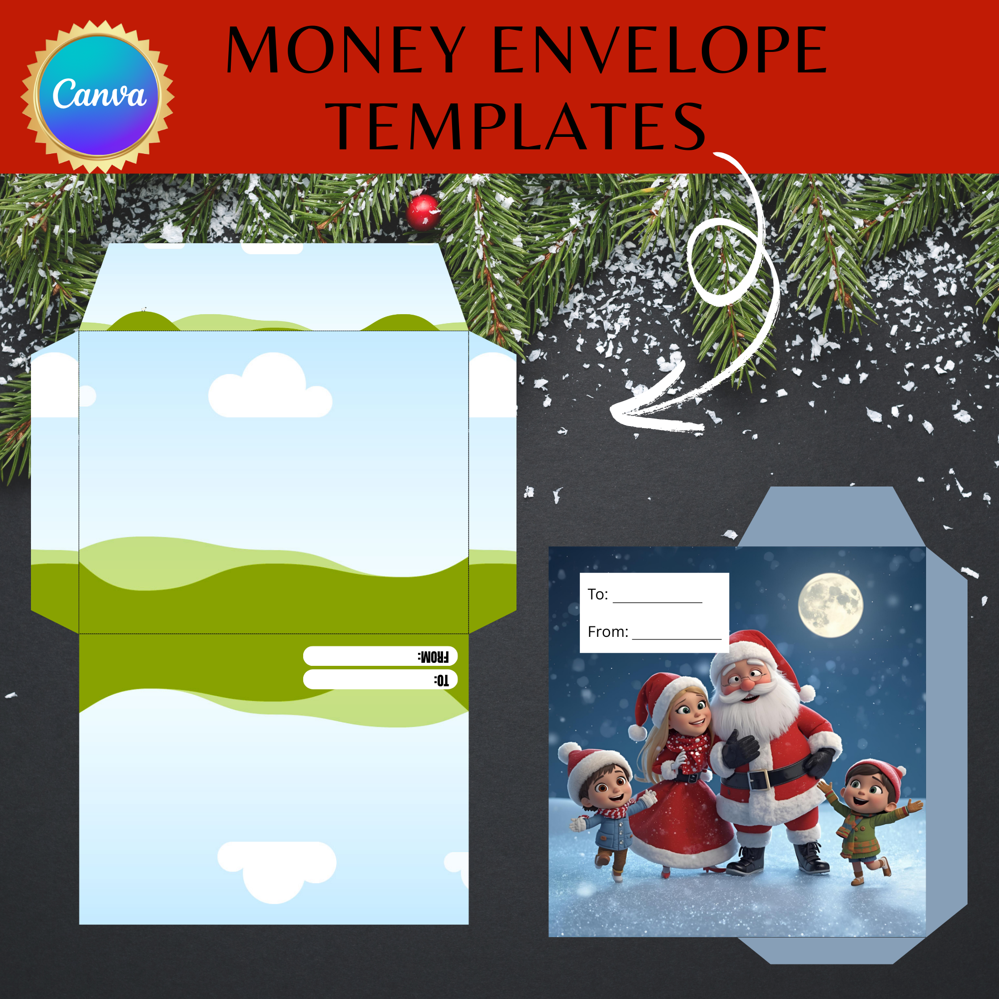 Christmas Money Envelope