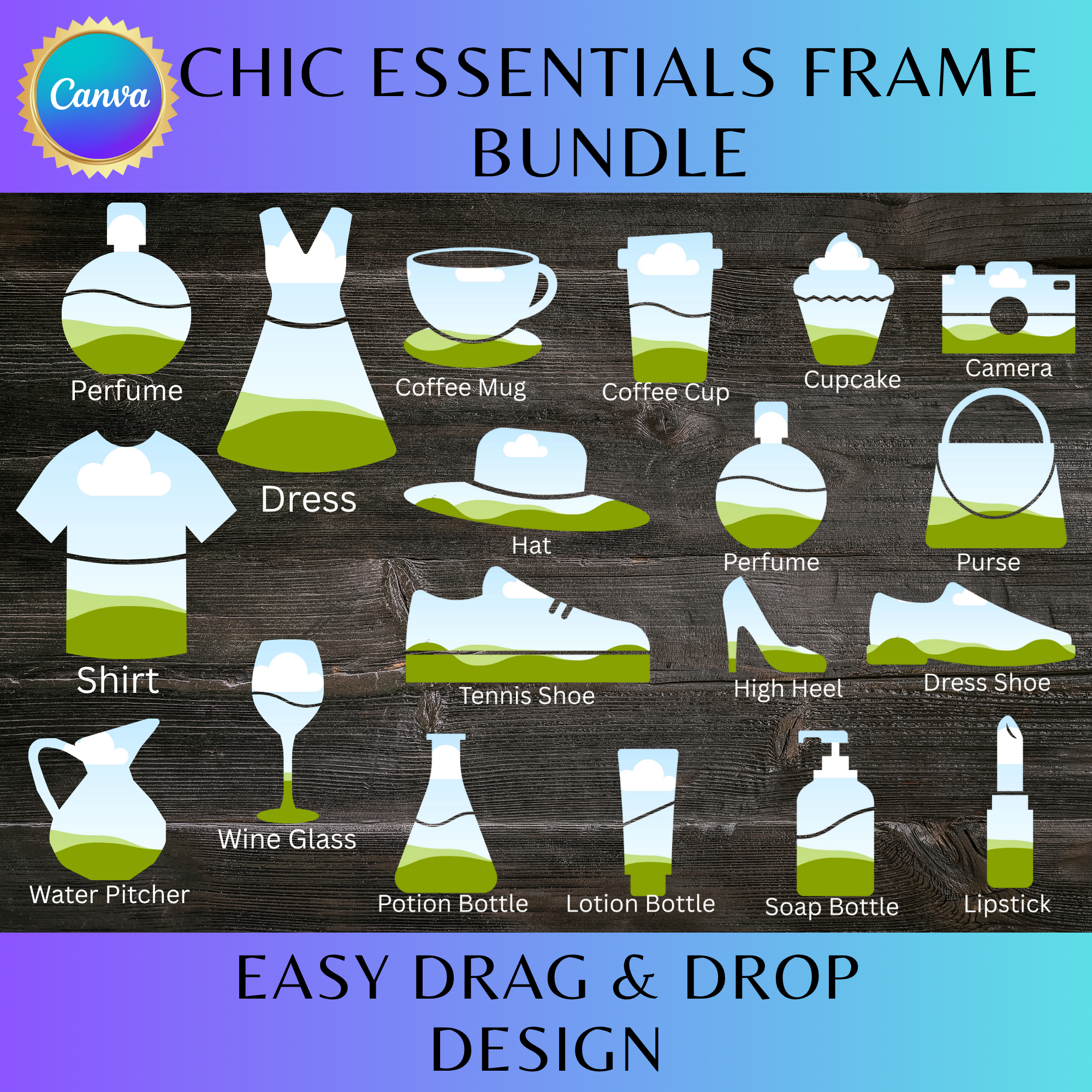 Chic Essentials Frame Bundle