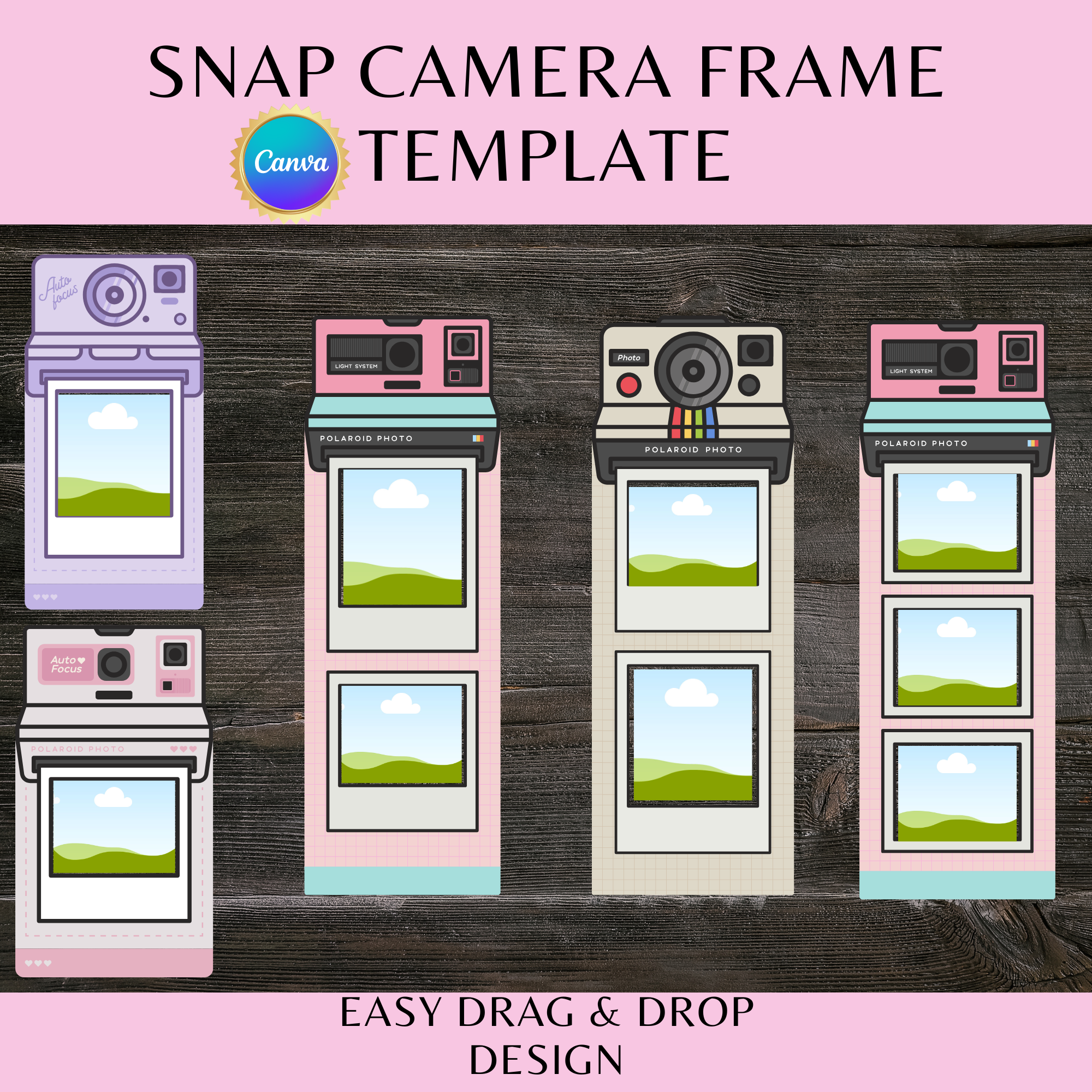 Snap Camera Frame Set 