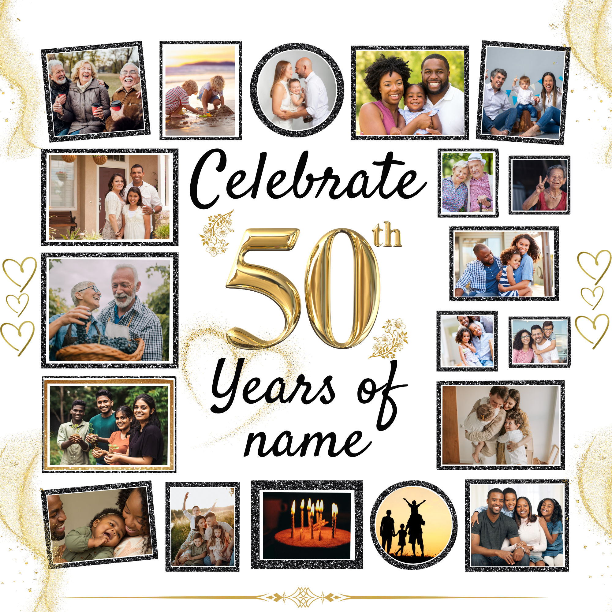  Birthday Memories Collage Frame