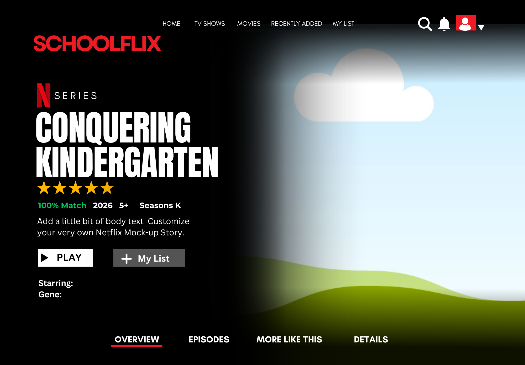 Schoolflix Template